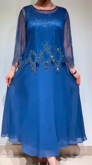 Vestido estampado de moda