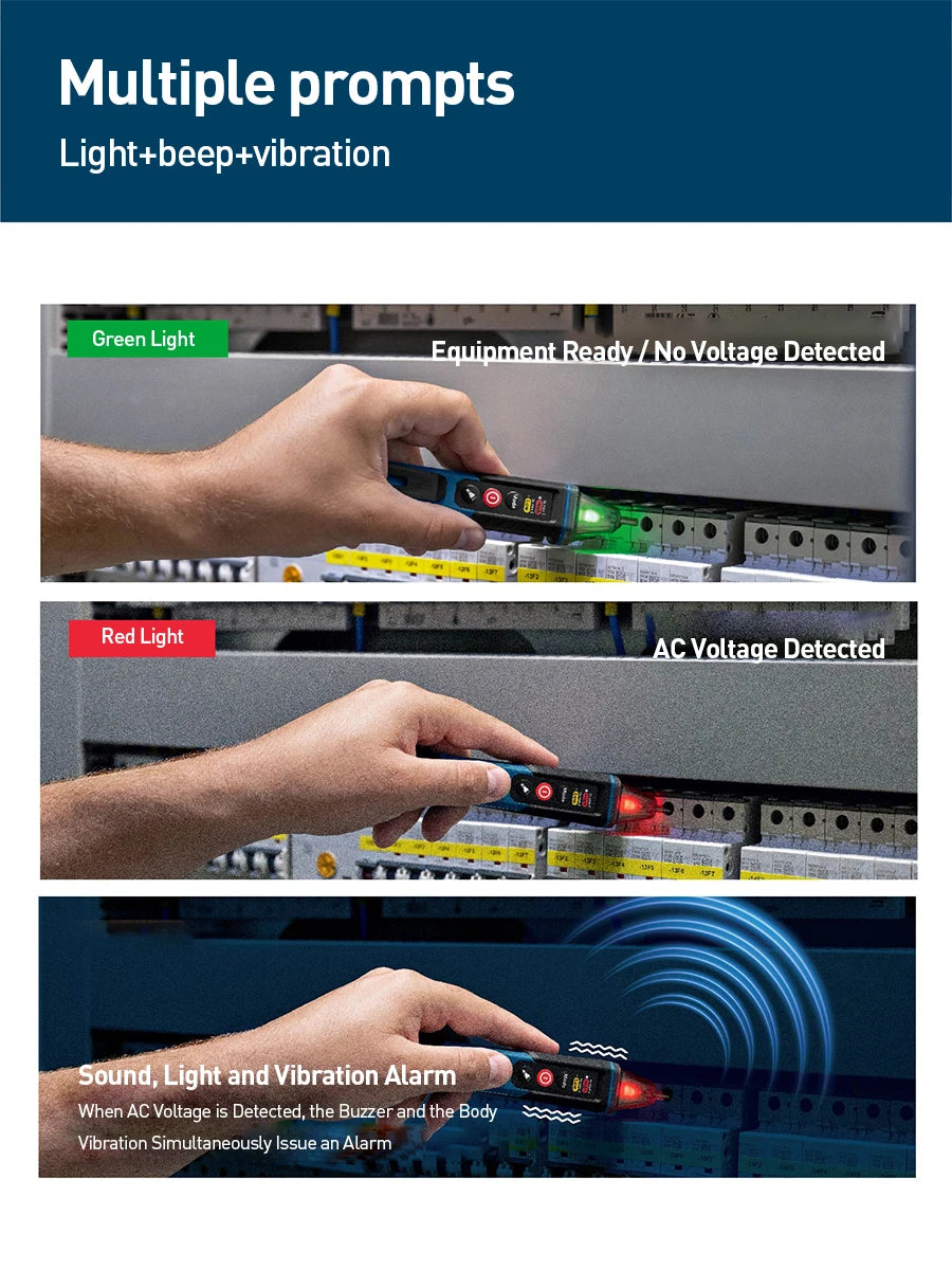 Detector de voltaje eléctrico profesional