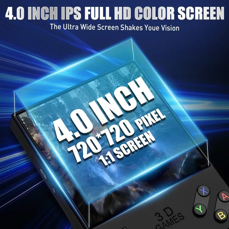 Consola de juegos portátil V40 MAX, , 256GB con más de 40000 juegos