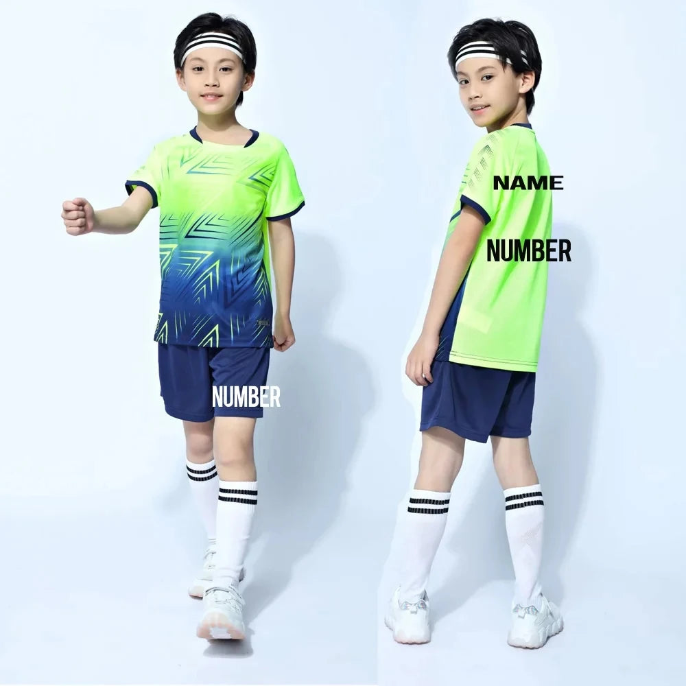 Uniformes de fútbol para niños + calcetines