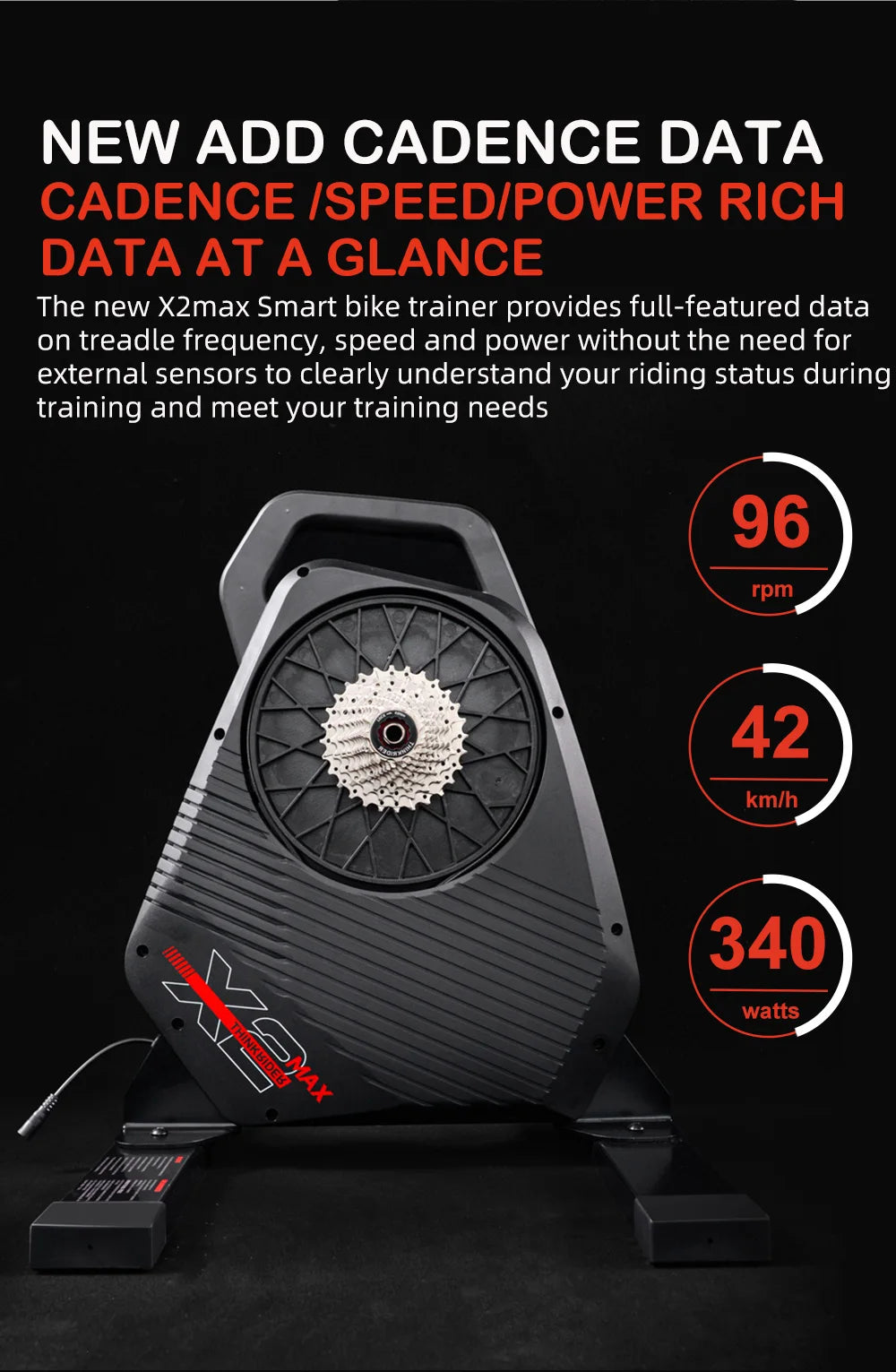 Nuevo ThinkRider X2Max Smart Bike Trainer MTB