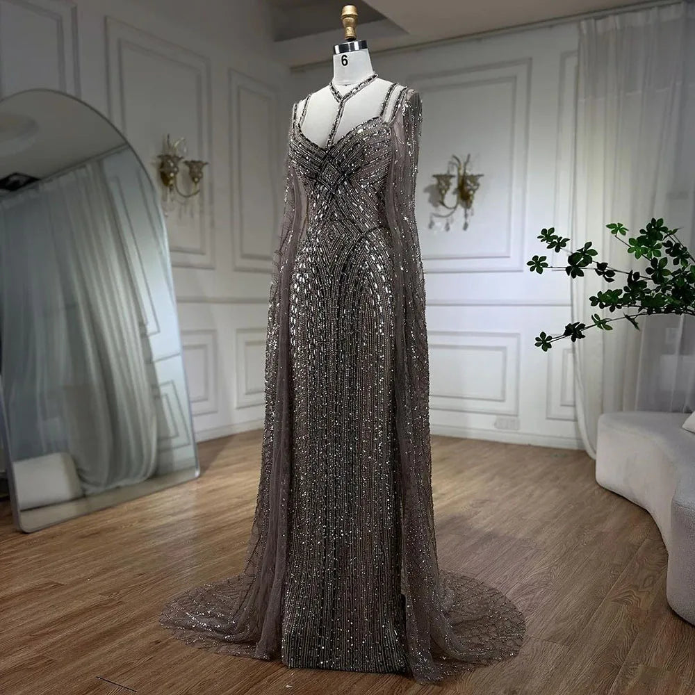 Vestido de noche estilo árabe