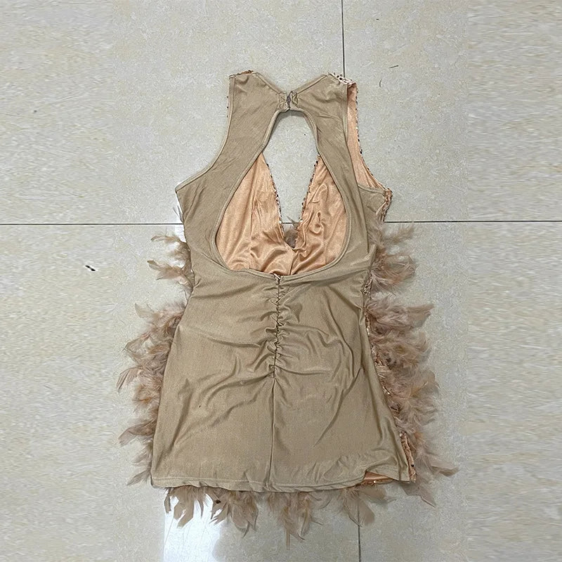 Vestido corto a la Cadera