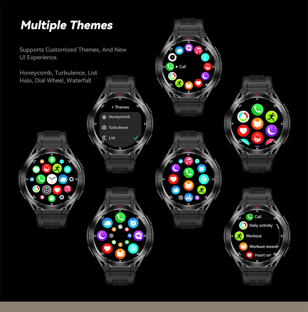 Smartwatch AMOLED de 1,43 pulgadas, reloj deportivo