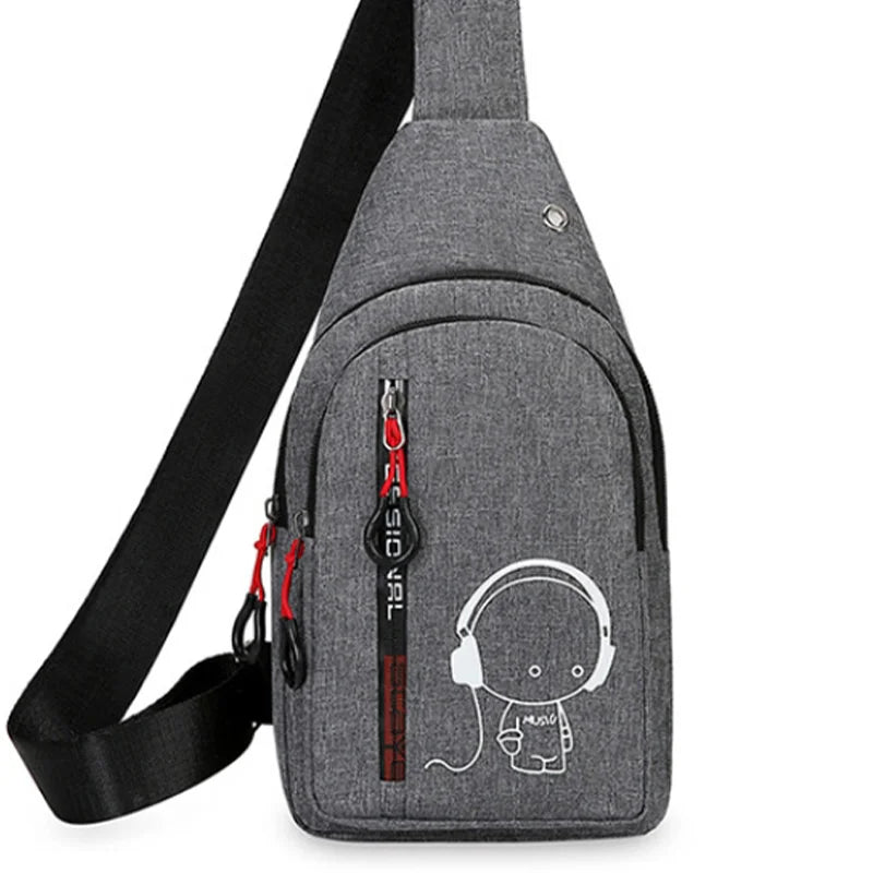 Bolso cruzado para hombre