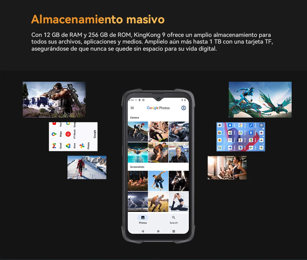 telefono inteligente 256 gb