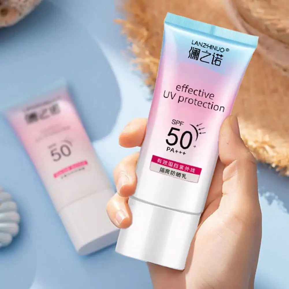 protección Solar para cara y cuerpo SPF50 +, loción Solar refrescante antisudor,2 UNIDADES