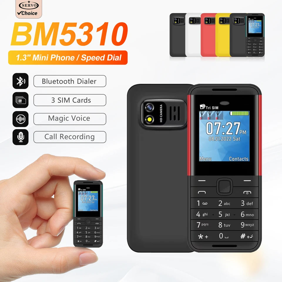 BM5310 Mini botón teléfono