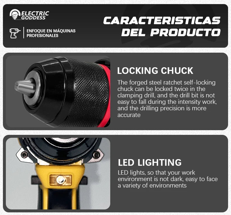 Taladro de impacto 21 v