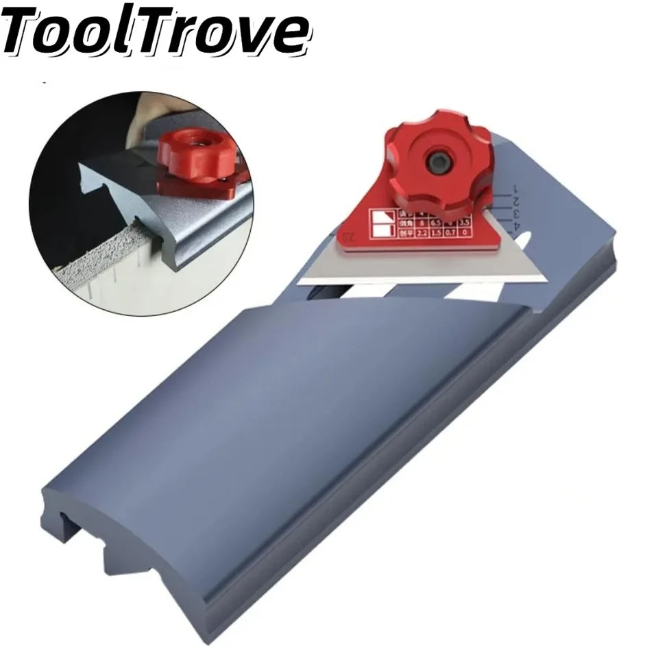 Cortadora de ángulos en V de aleación de aluminio para placas de yeso