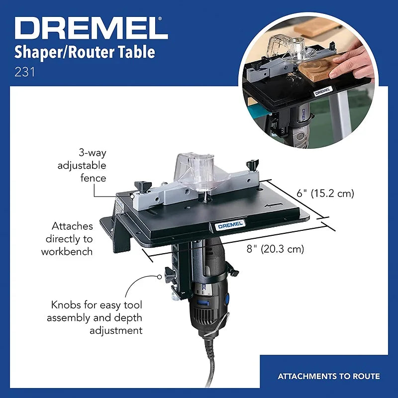 Dremel 231 banco para tallado de carpintería