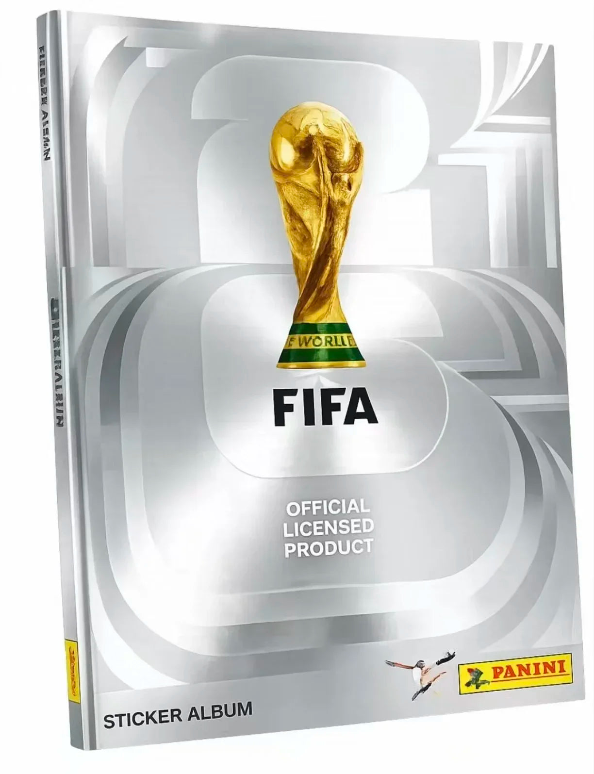 Álbum de Tapa Dura Panini del Mundial FIFA 2026, Edición Limitada Oro y Plata