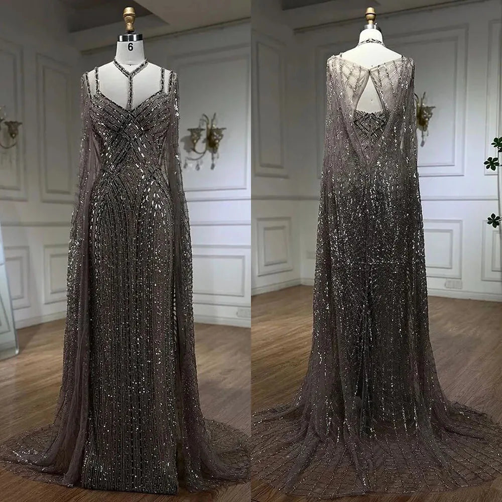 Vestido de noche estilo árabe