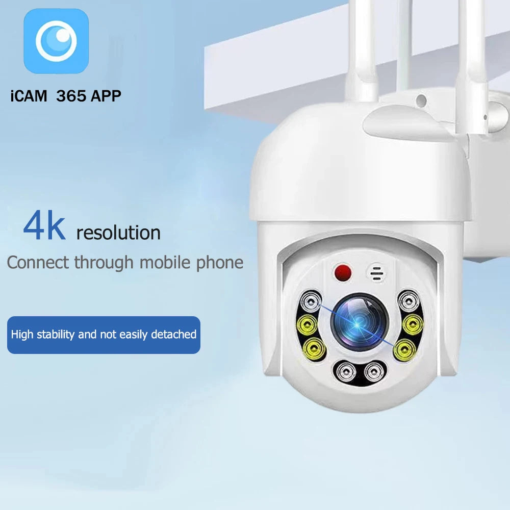 Cámara de Seguridad InstaVision WiFi 2.4G - Visión Nocturna y Audio Bidireccional