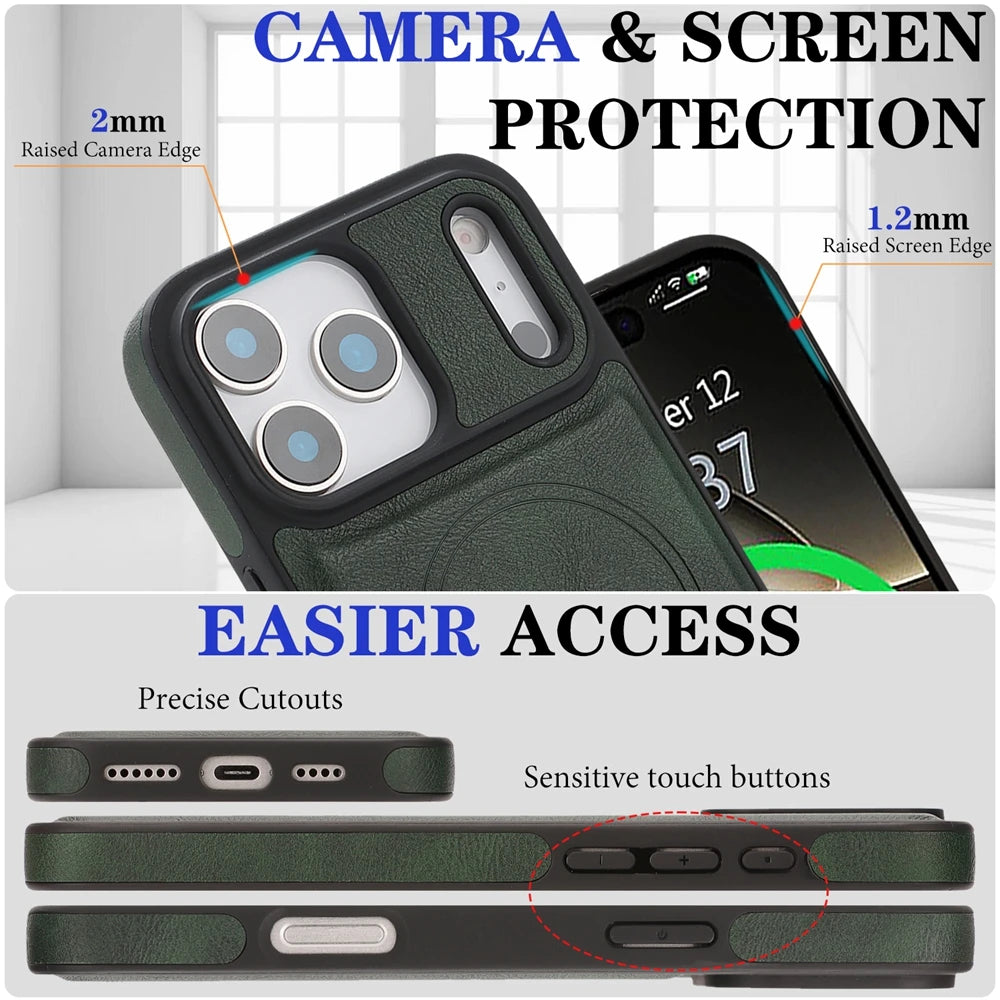 Funda magnética 2 en 1 para iPhone 17Air 17 Promax 16 Pro Max 15 Plus 14 13 12 16