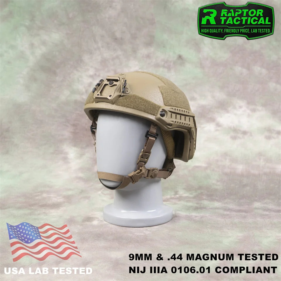 Casco Táctico Raptor Nivel 3A