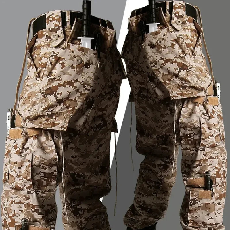 Traje de uniforme de camuflaje