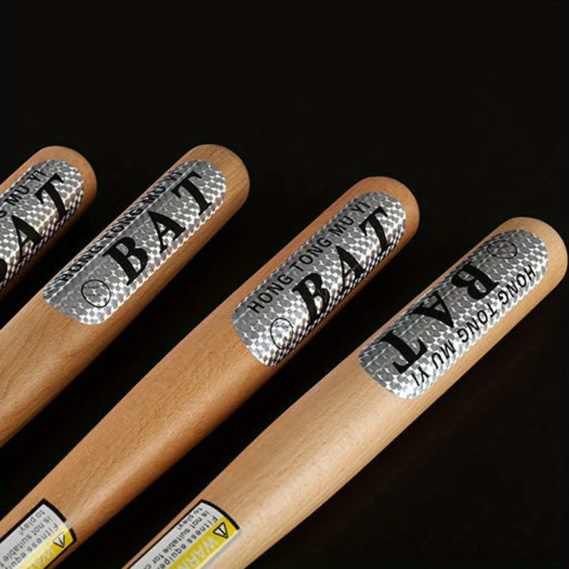 1 unidad de bate de béisbol de madera maciza