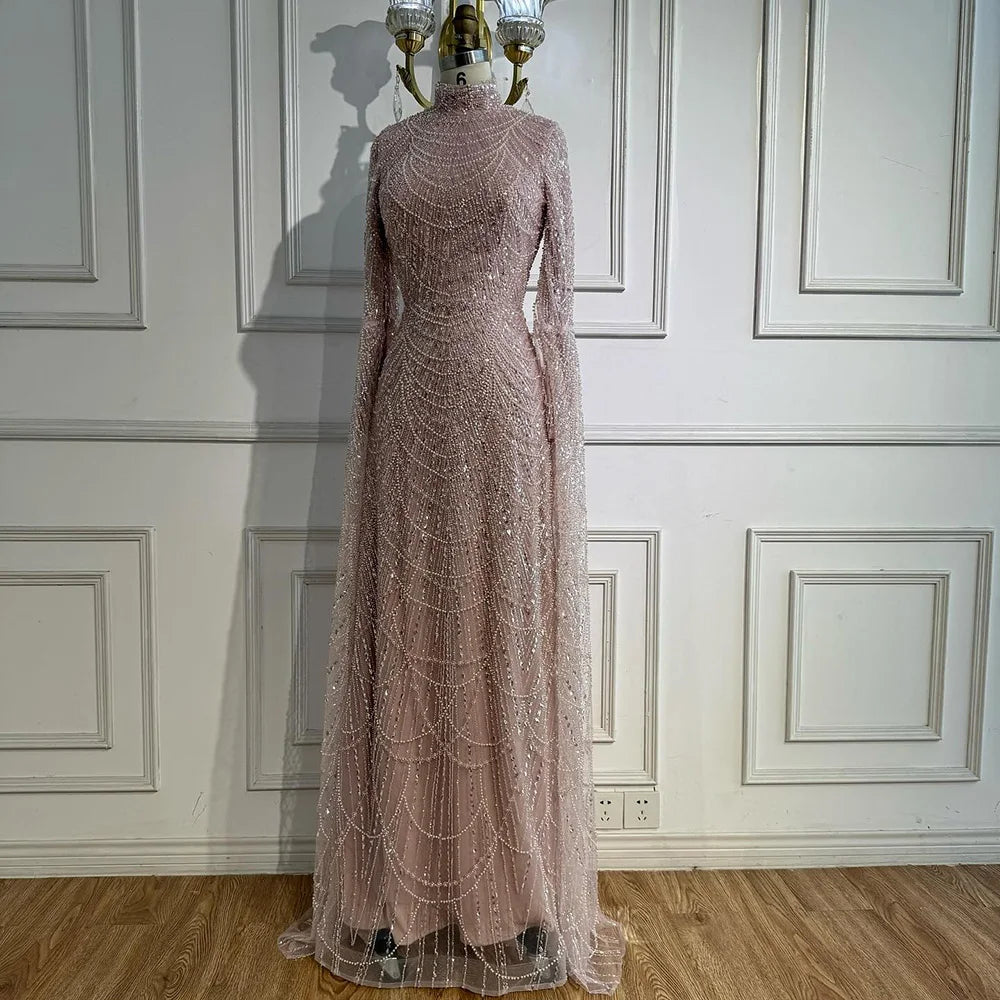vestidos de noche vestido con cuentas para fiesta de mujer LA72591