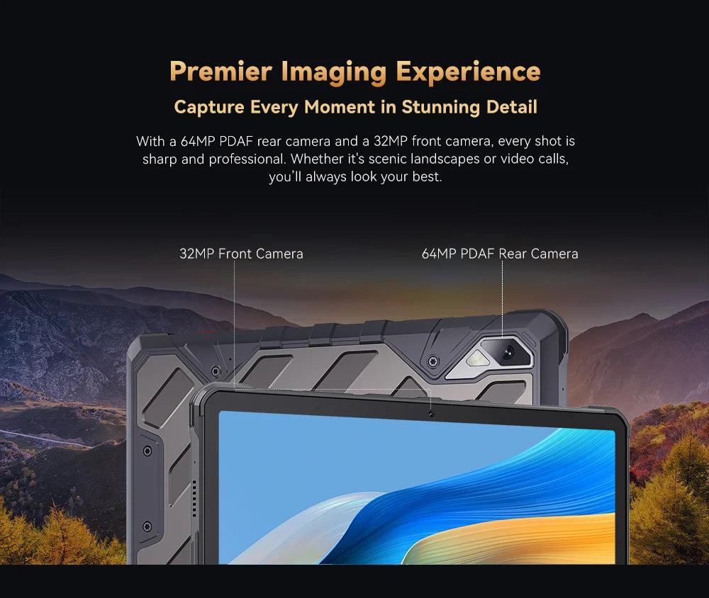 tableta resistente, Android 14,