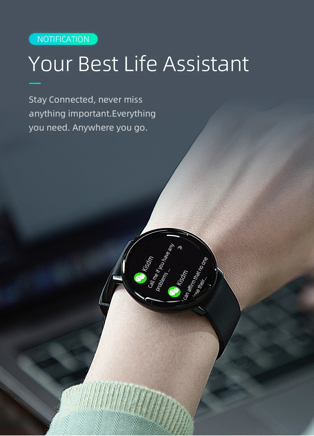 Reloj inteligente mibro Lite versión global 1.3 pulgadas