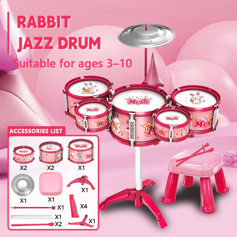 Set de Batería de Jazz para Niños