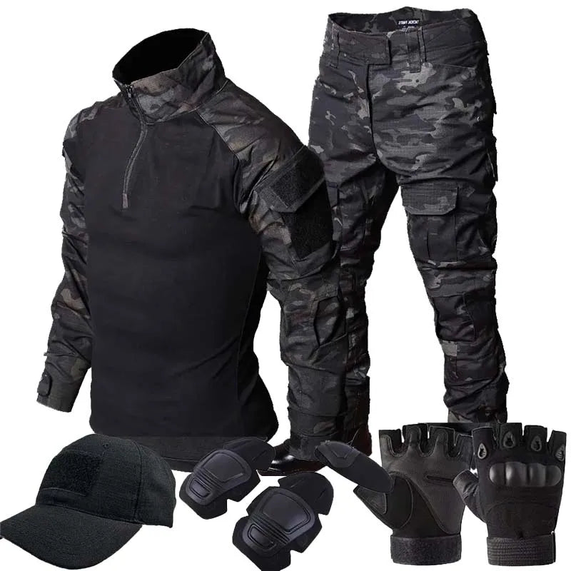 Uniforme táctico Milit traje de camuflaje