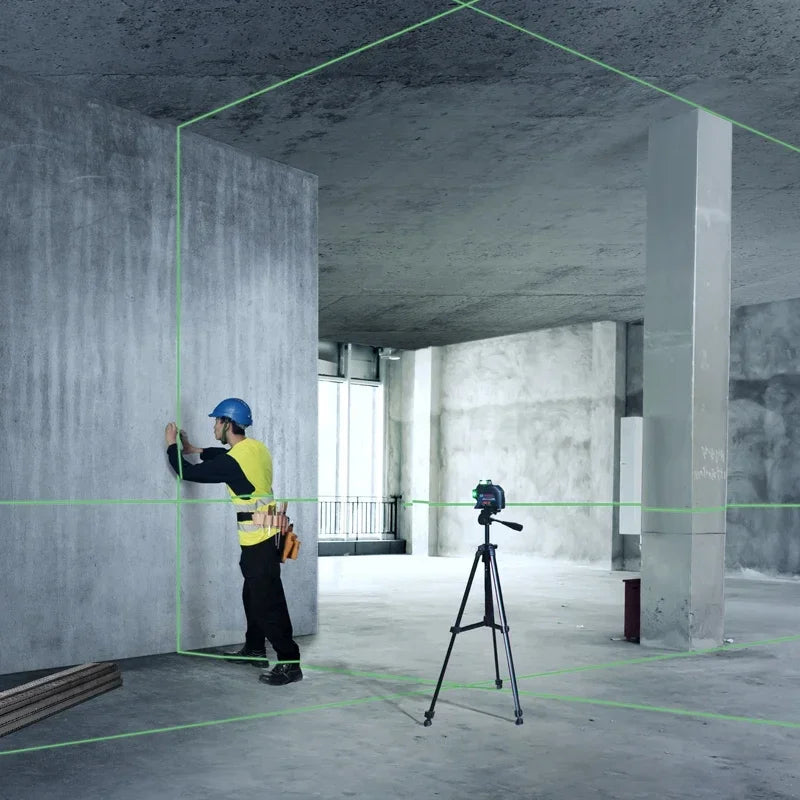 BOSCH 12 Líneas Nivel Láser Verde Nivel 3D Autonivelante 360 °