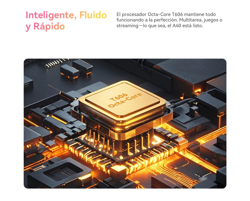 Smartphone Android 15, Cubot A40, 12 GB de RAM