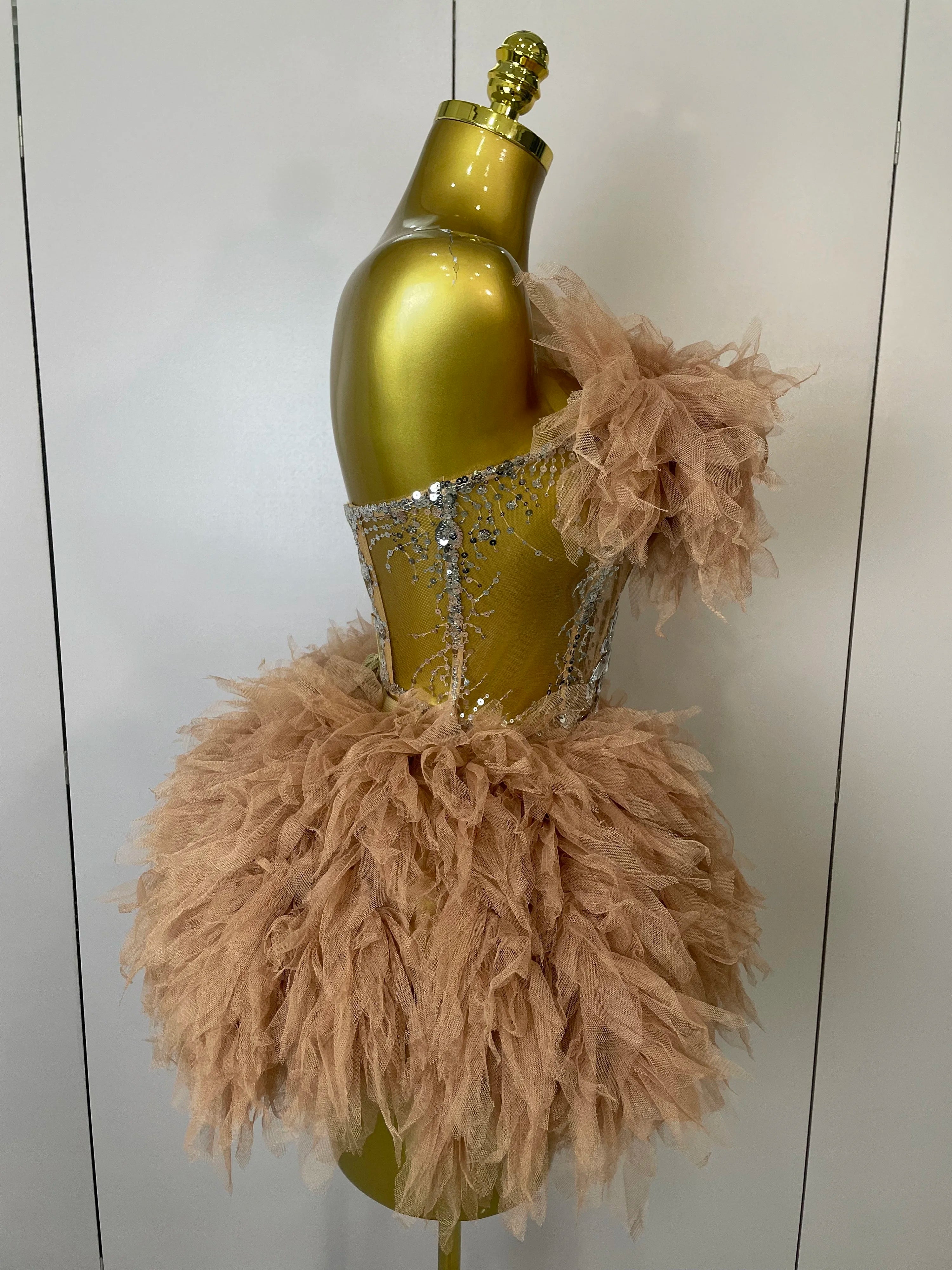 vestido de tiro para fiesta de cumpleaños