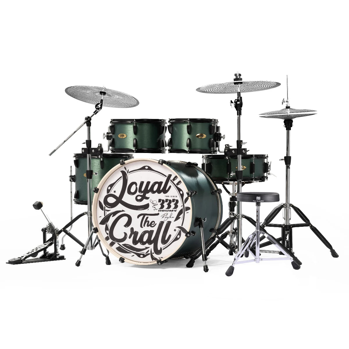 VentModelo de Batería de Jazz 333 de Doble Cara de Madera de Álamo