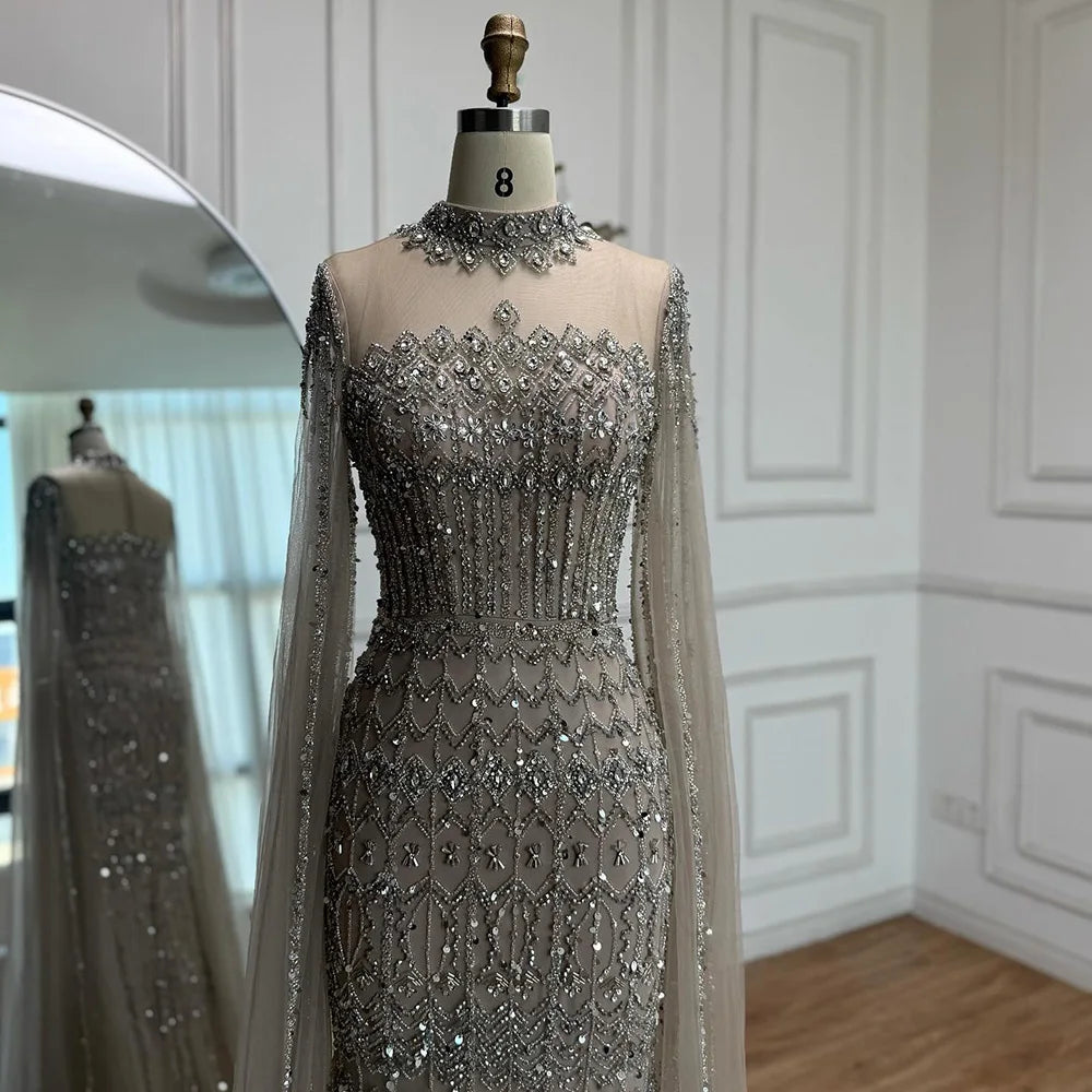 Vestido de noche estilo árabe