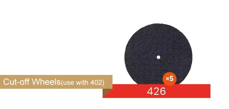 Dremel-ruedas de corte reforzadas de fibra de vidrio 426