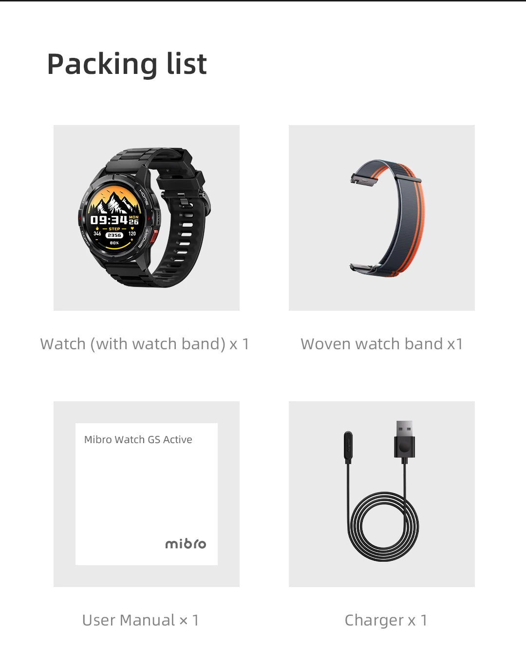 Reloj inteligente  impermeable