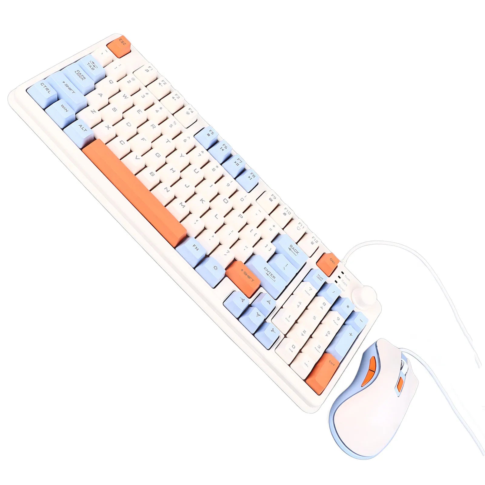 Combo de teclado y ratón para juegos por cable USB,