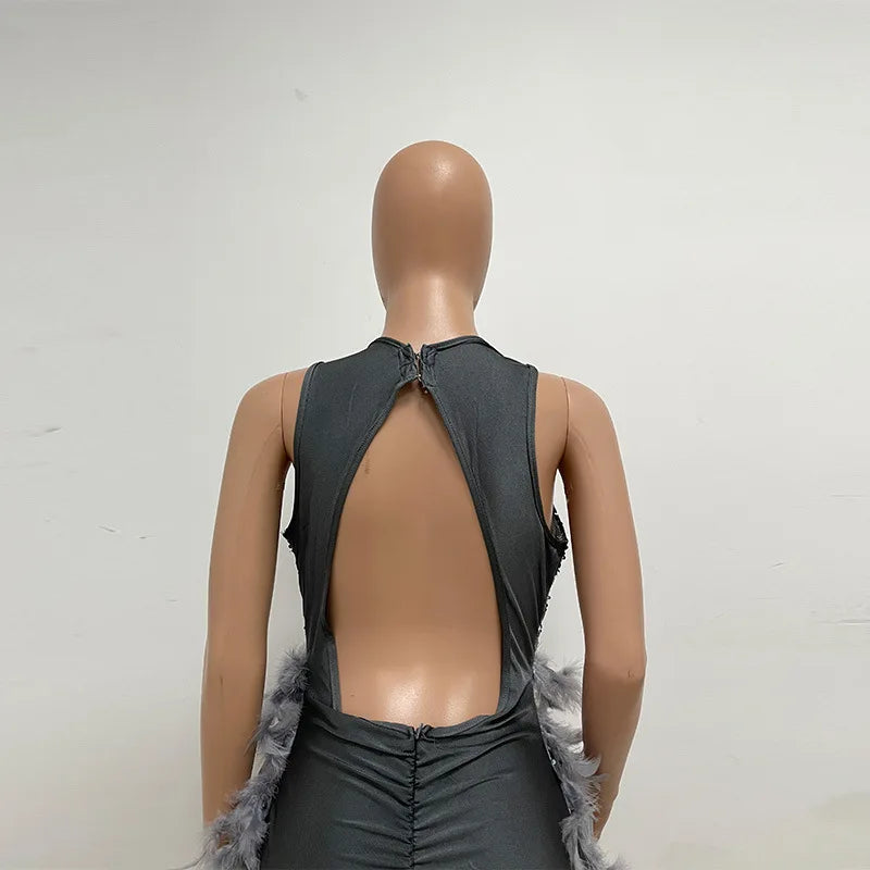 Vestido corto a la Cadera