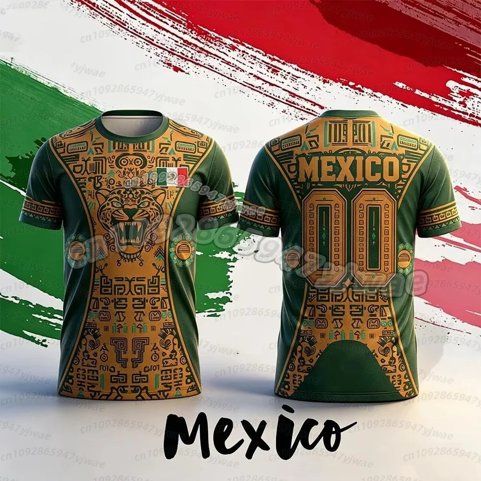 Camiseta de Fútbol de México 2026 para Hombre y Mujer