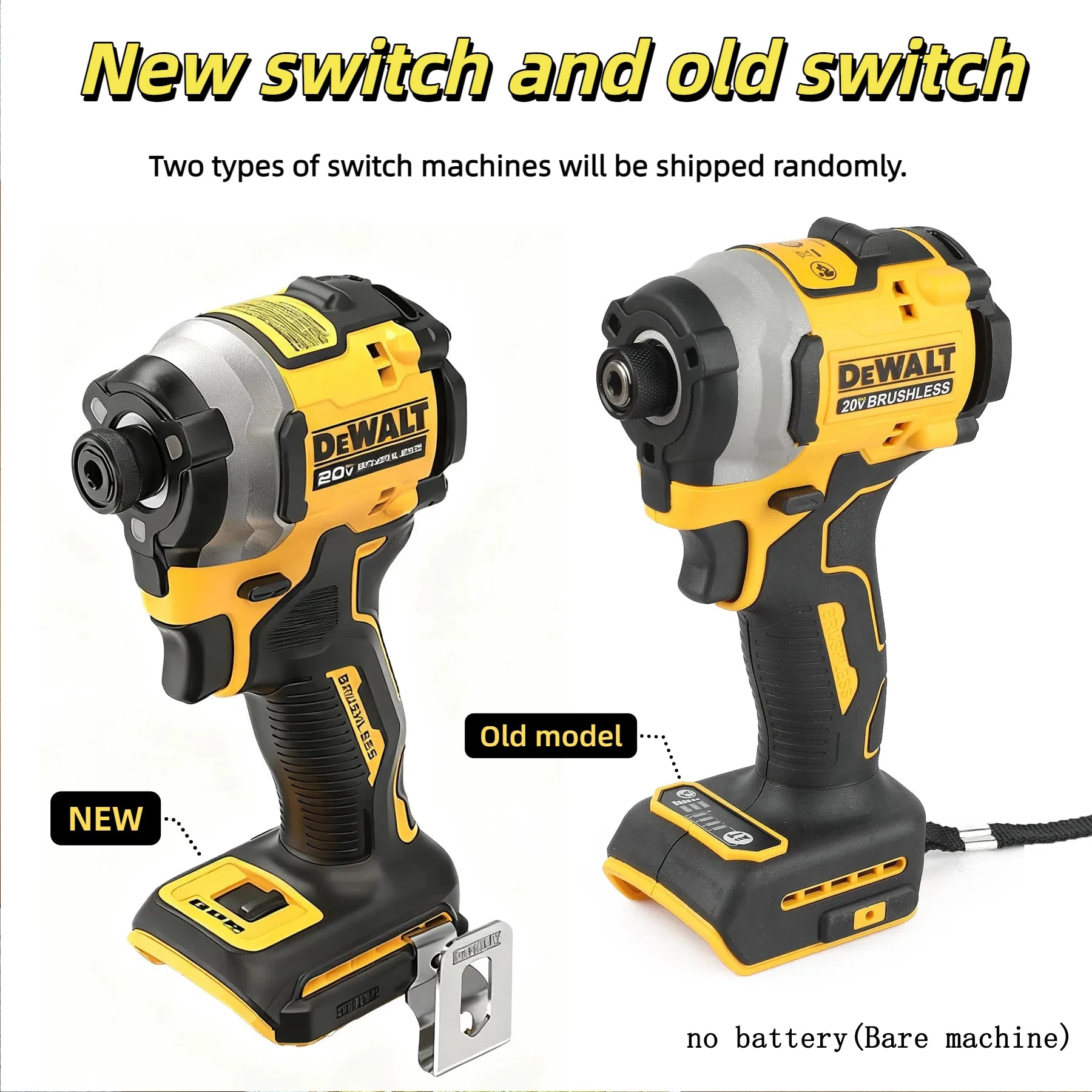 DEWALT DCF850 TALADRO de impacto controlador eléctrico 20V
