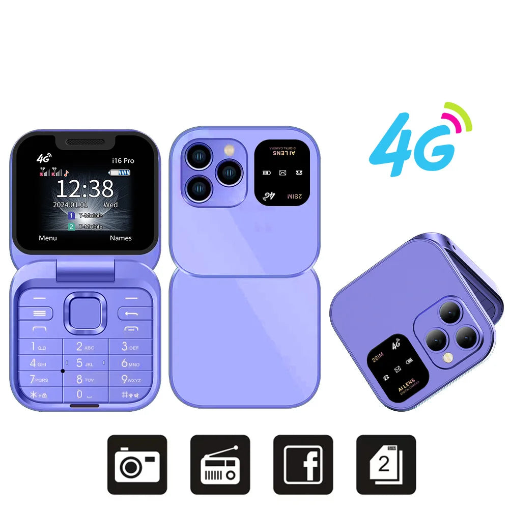 i16 PRO 4G LTE Mini teléfono móvil