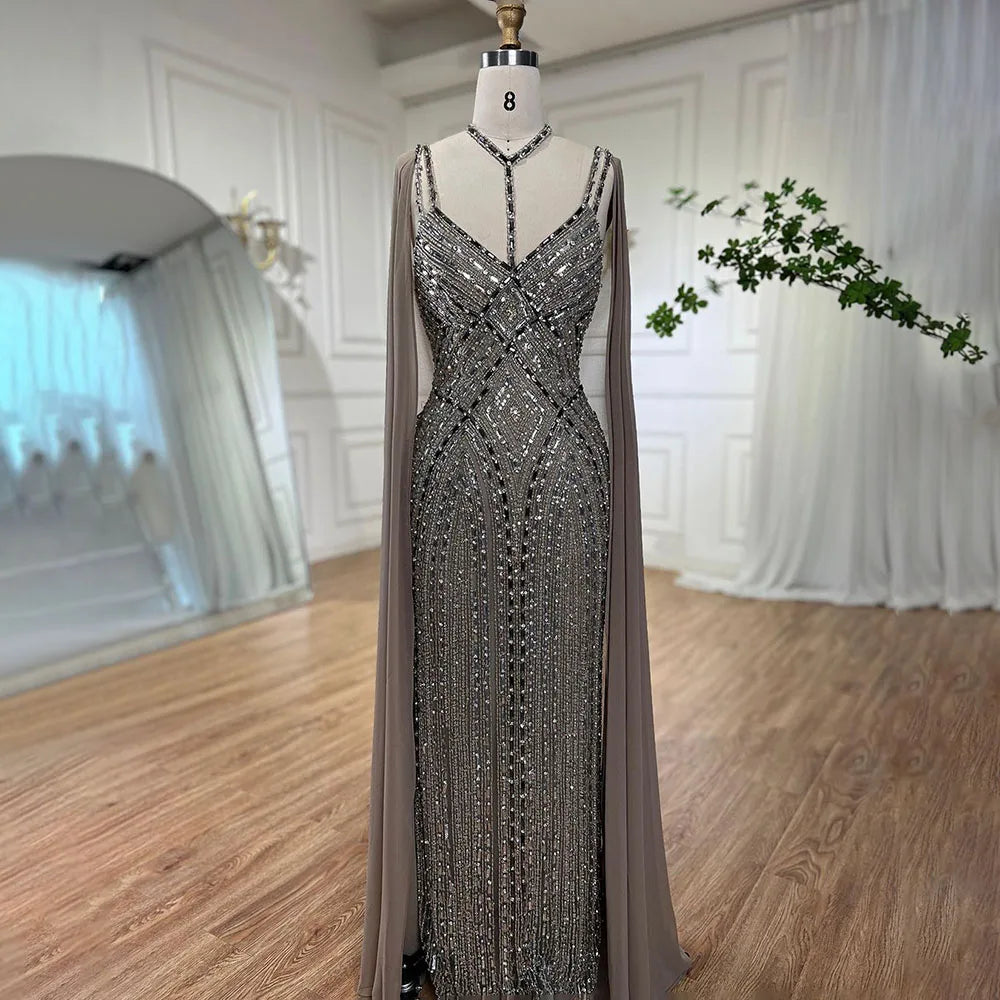 Vestido de noche estilo árabe