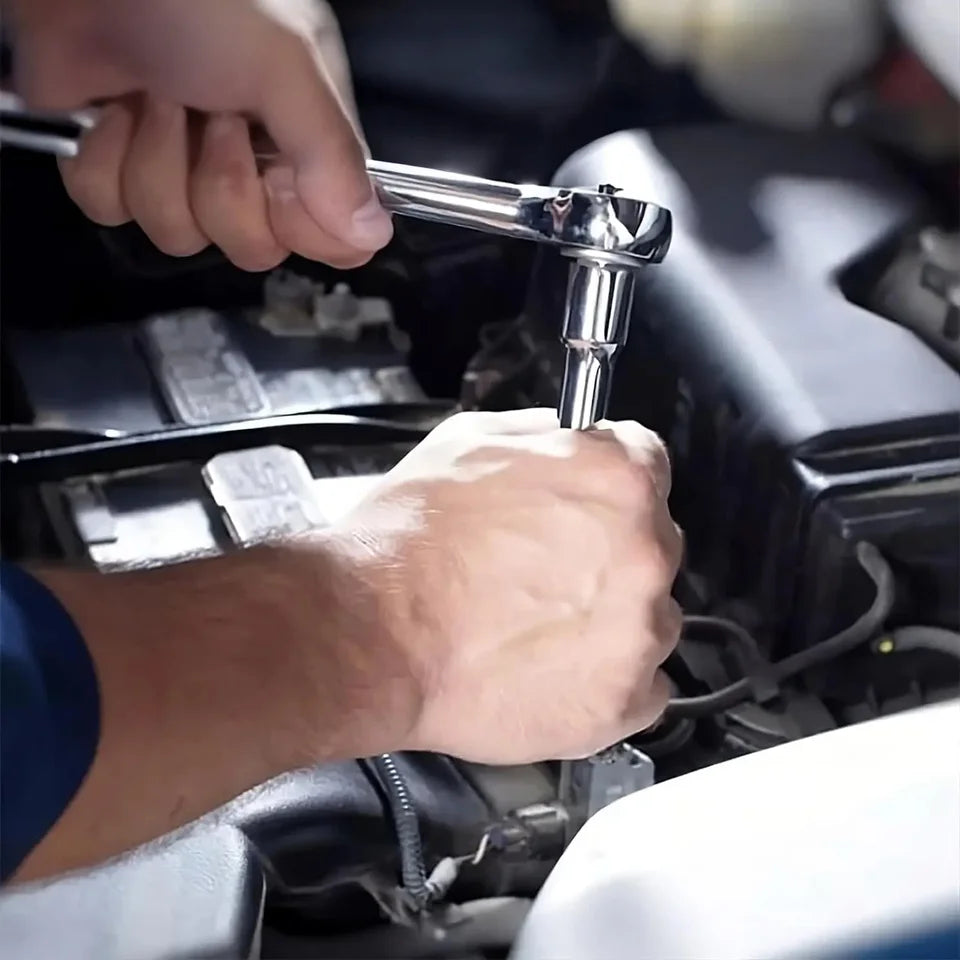 46 Piezas De Herramientas De Reparación De Automóviles