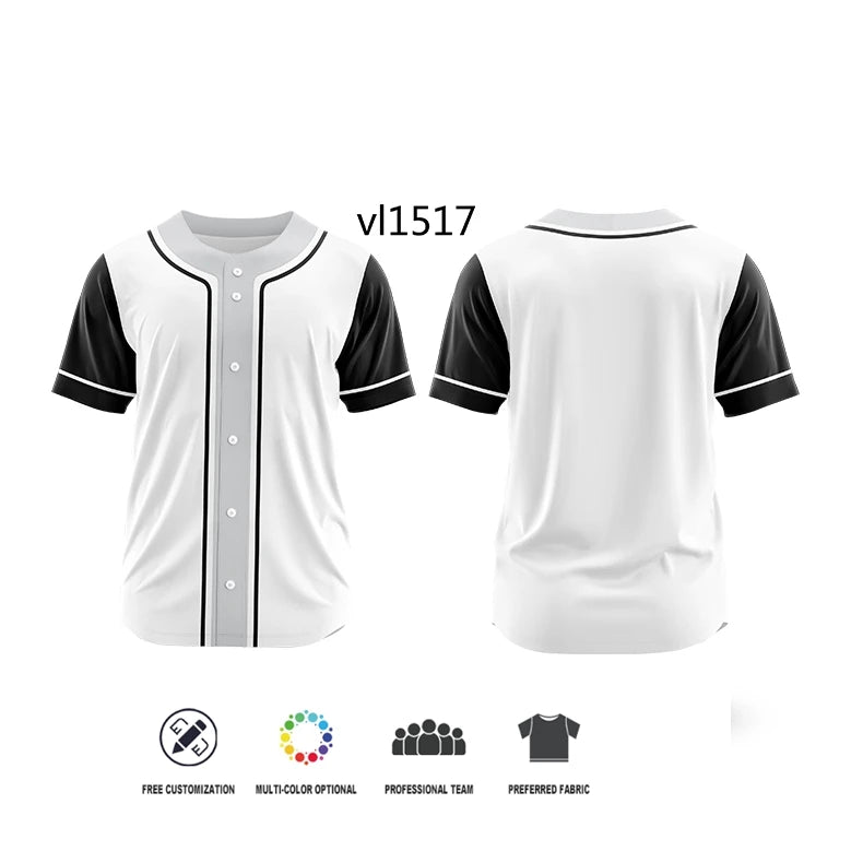 Camiseta de béisbol personalizable