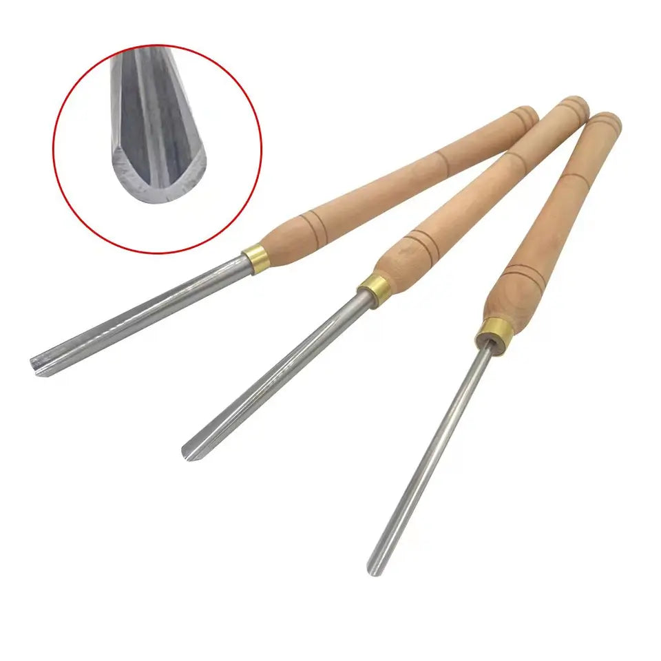 Juego de herramientas de torno HSS para madera