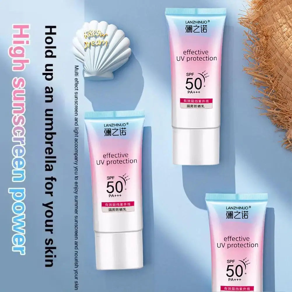 protección Solar para cara y cuerpo SPF50 +, loción Solar refrescante antisudor,2 UNIDADES