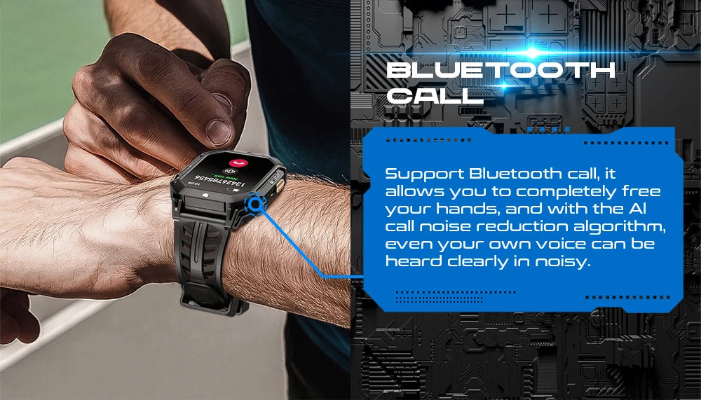 reloj inteligente deportivo resistente al agua