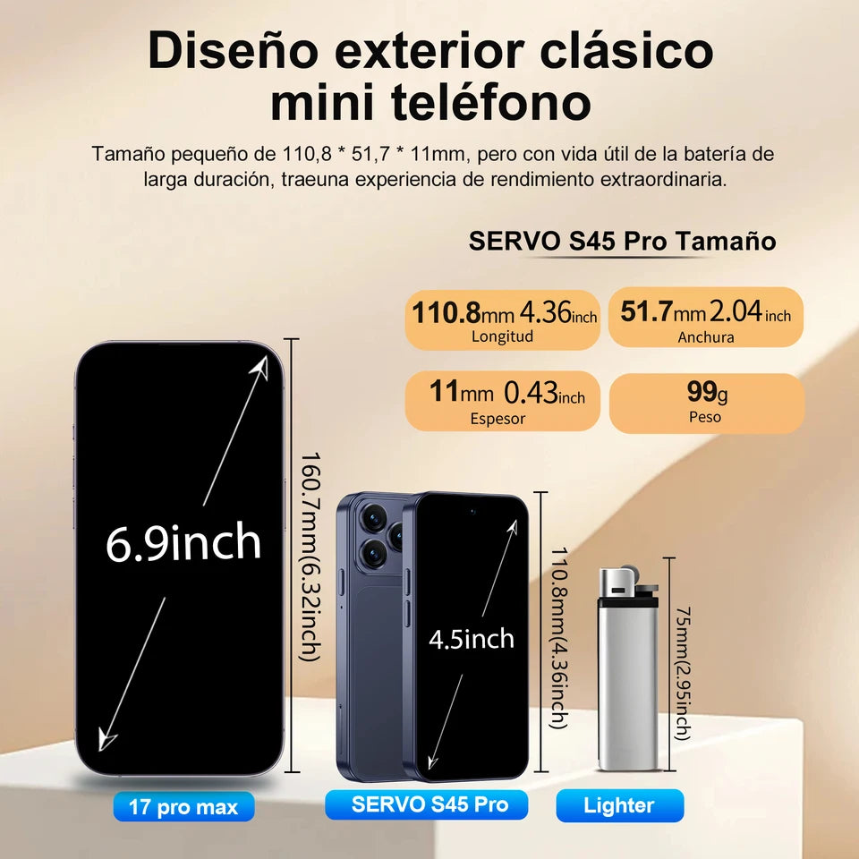 mini Smartphone Android 10