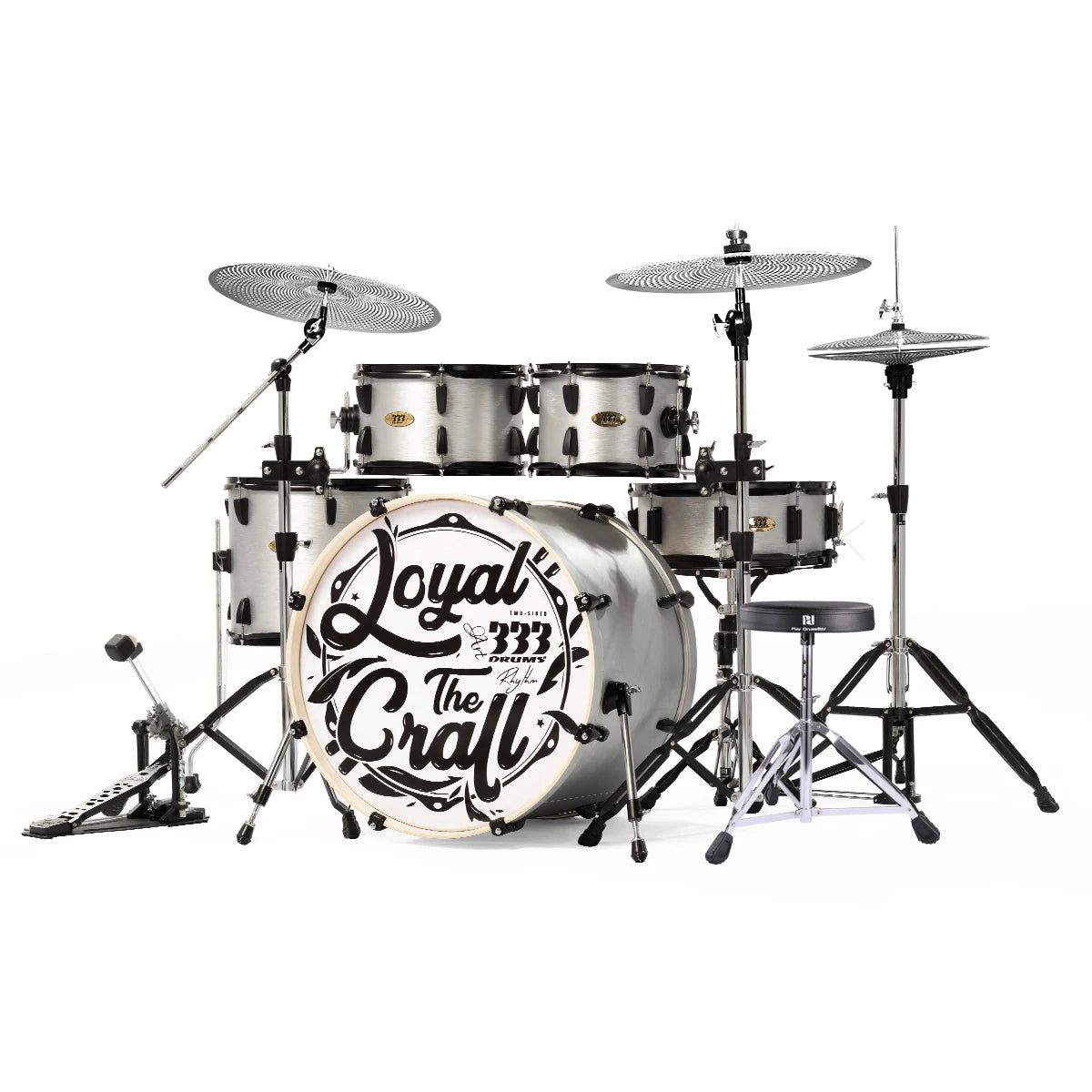 VentModelo de Batería de Jazz 333 de Doble Cara de Madera de Álamo