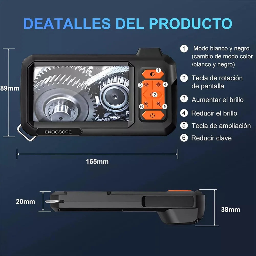 Cámara Endoscopio Industria