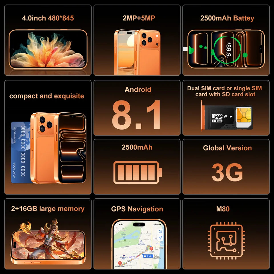 Telefono mobil  IVMI Global 17 mini