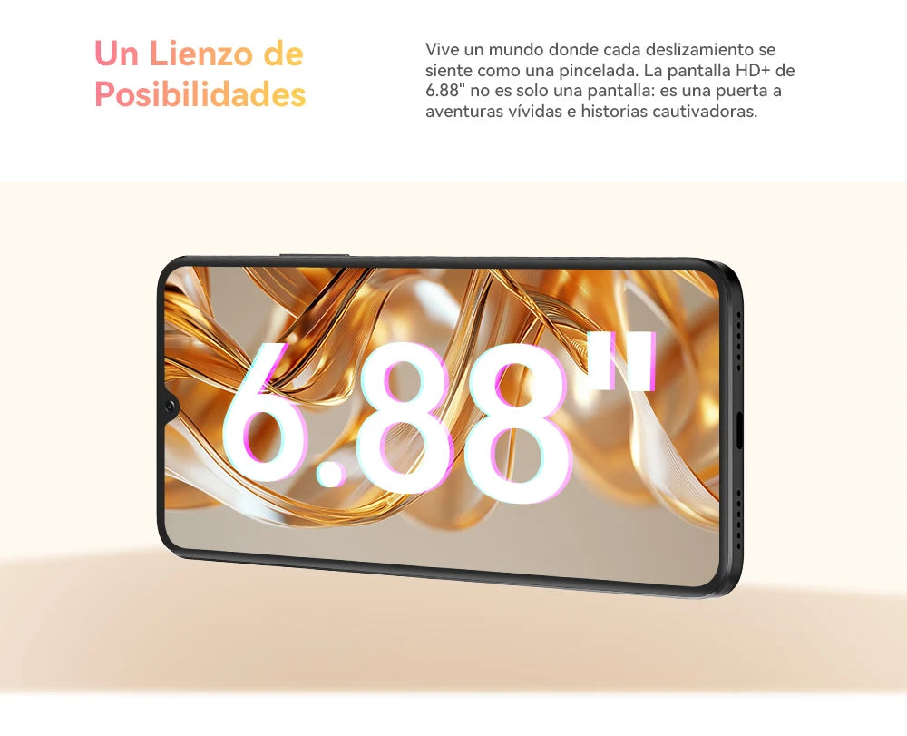 Smartphone Android 15, Cubot A40, 12 GB de RAM